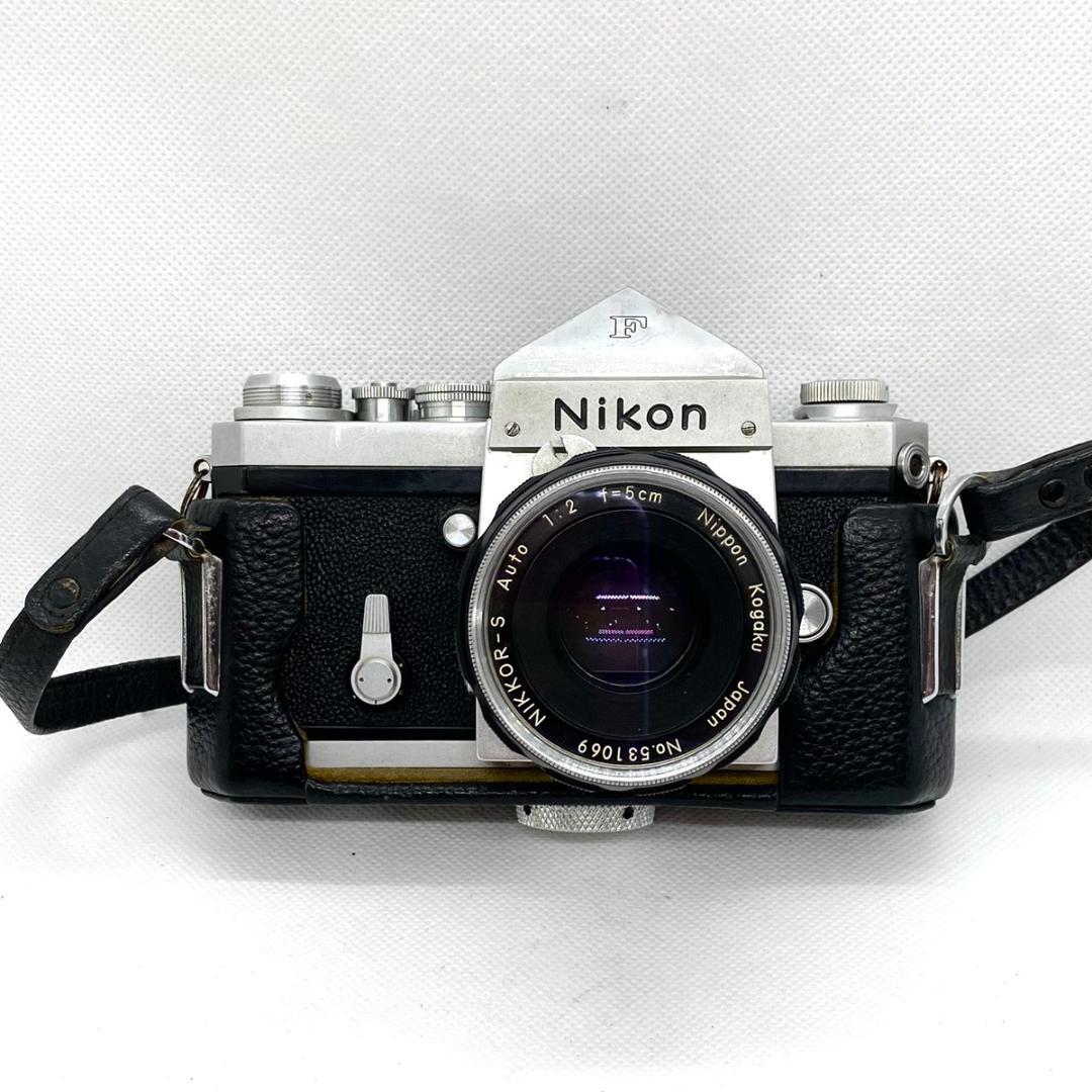 【C6677】F+nikkor-s auto 5cm f2 中期 フイルムカメラ