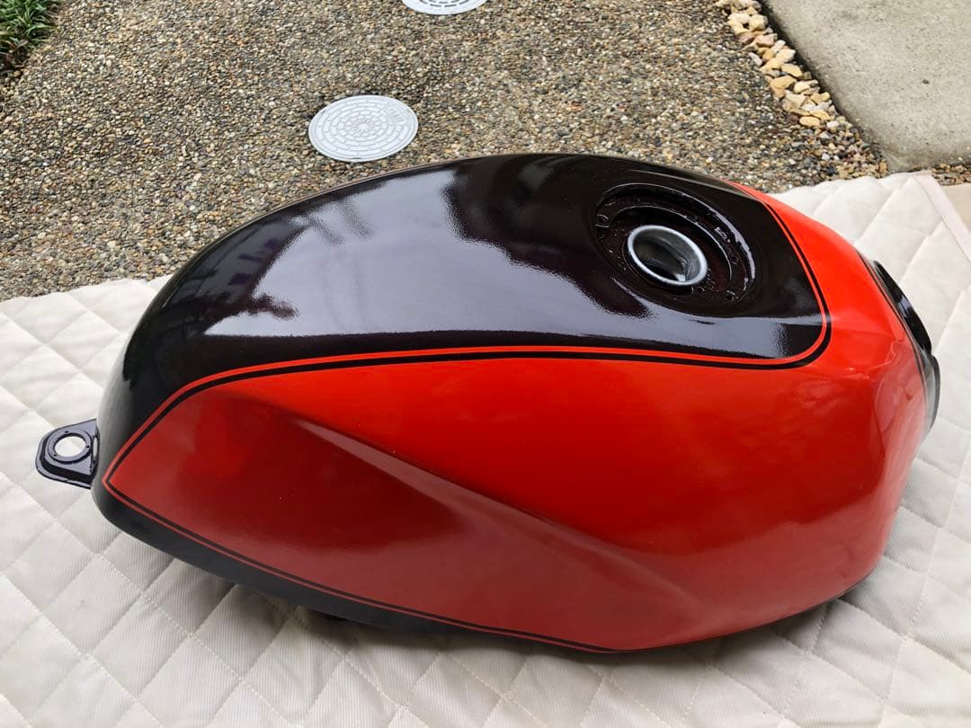 バリオス1　茶オレンジ　純正タンク　純正テール　塗装後未使用美品　バリウス　1型