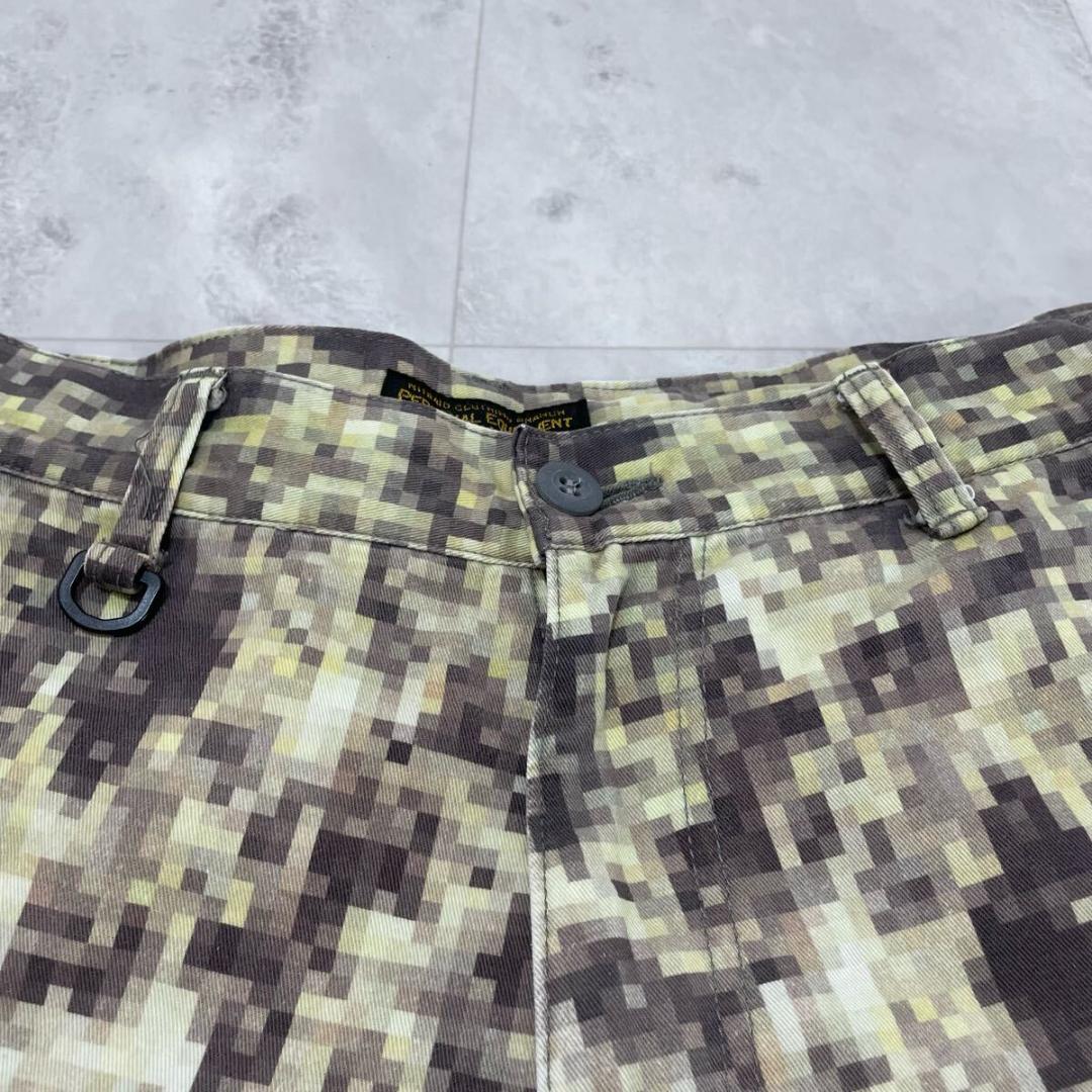 ナイトレイド ナイトロウ ハーフパンツ カーゴショーツ カモフラ モザイク