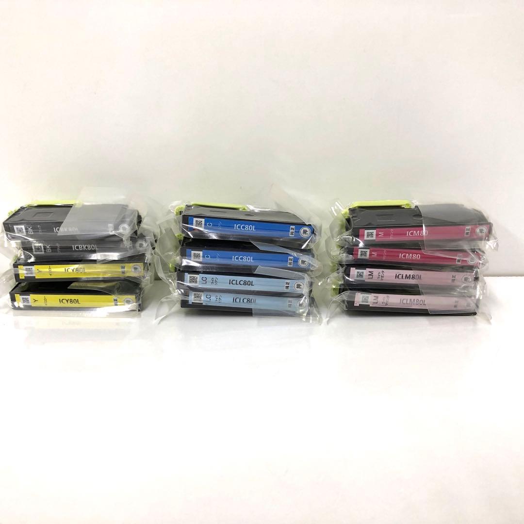 EPSON エプソン　純正インク とうもろこし 80L 80 まとめて