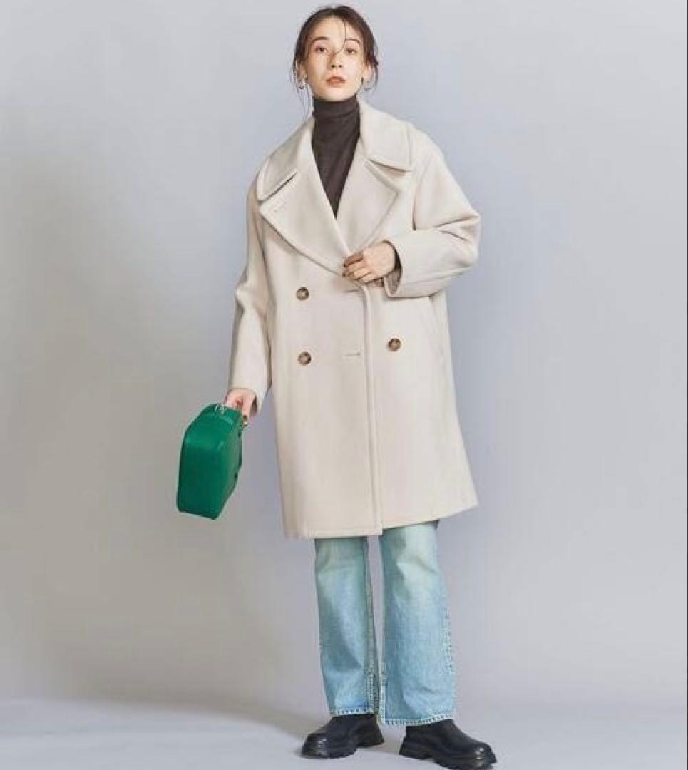 UNITED ARROWS ピーコート ハミルトンウール ミドル丈 冬