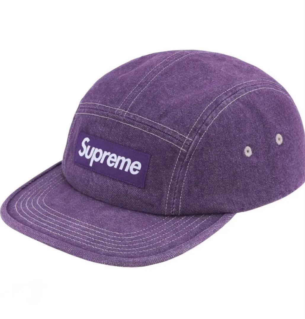 Supreme Denim Camp Cap パープル 25ss