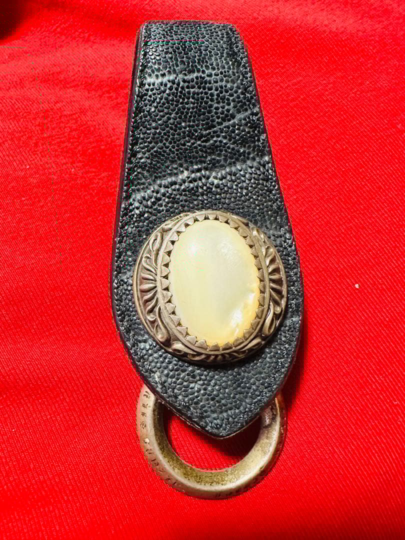 Elephant ループキーホルダー 象革 エレファント エキゾチックアニマル