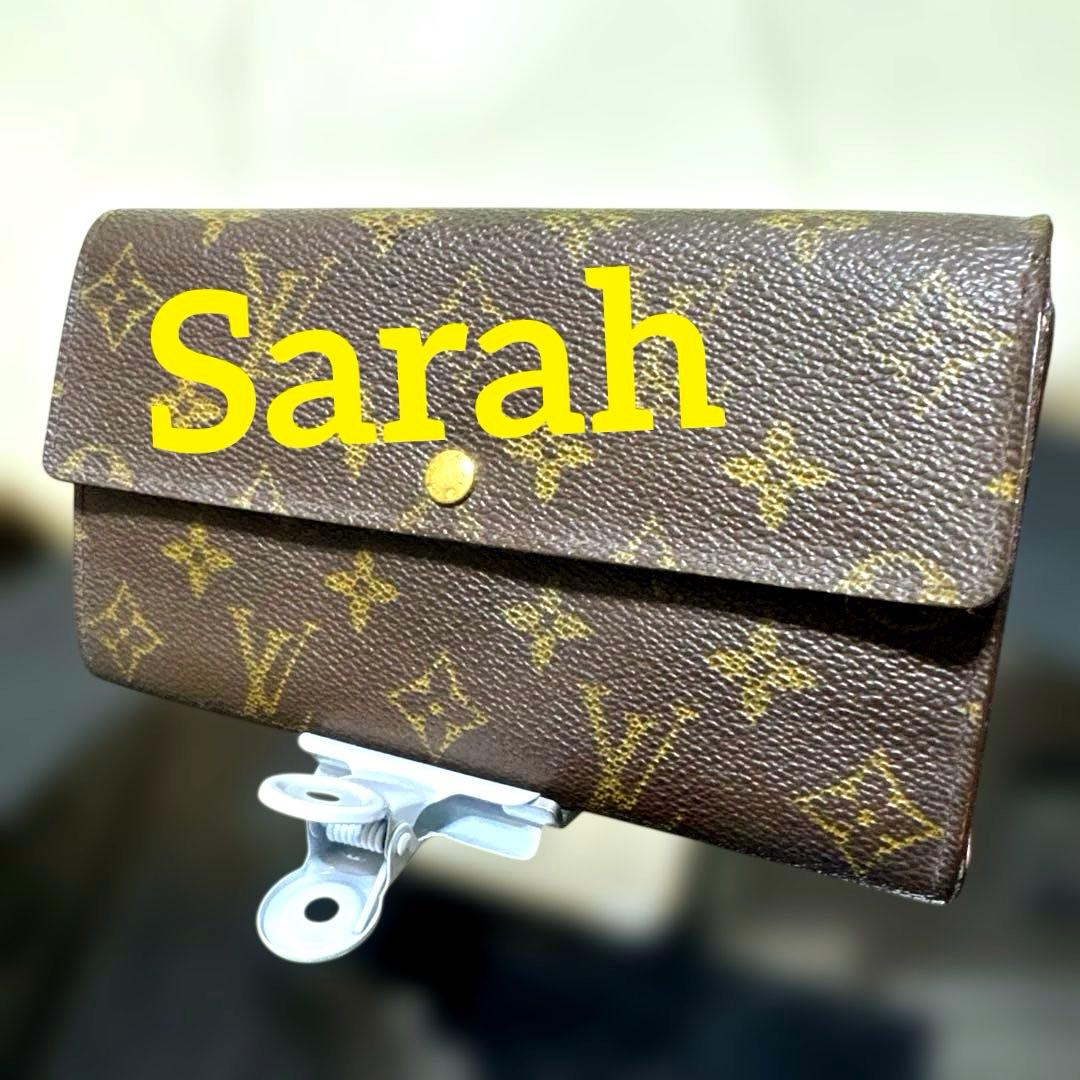 23☆良品☆カード2枚タイプ♪サラ長財布