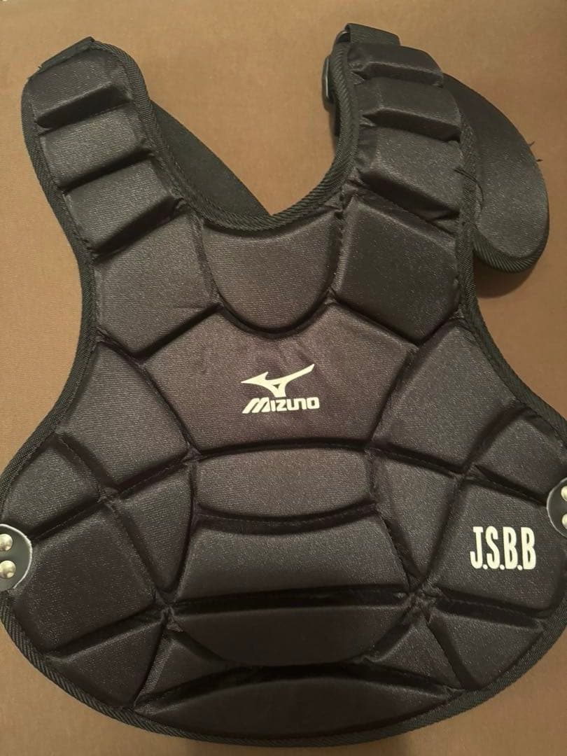 Mizuno キャッチャー用プロテクター ブラック JSBB Sサイズ