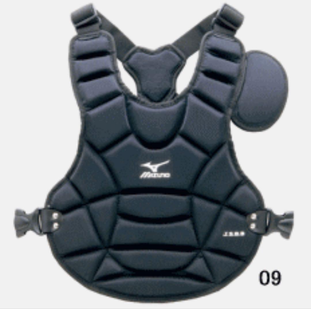 Mizuno キャッチャー用プロテクター ブラック JSBB Sサイズ