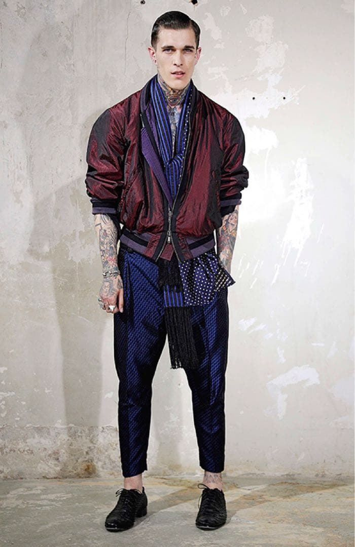 HAIDER ACKERMANN シルクストール2014初期ハイダーアッカーマン