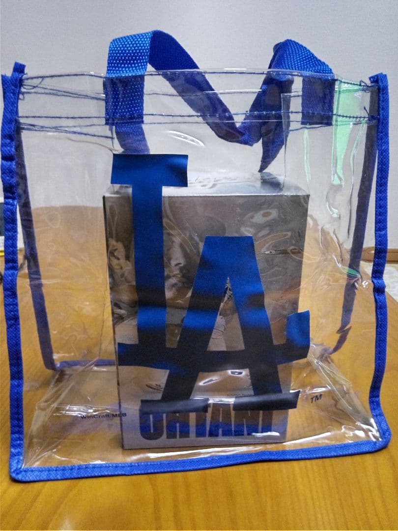 大谷翔平50-50記念ボブルヘッド 8/27配布　LAバッグ付き