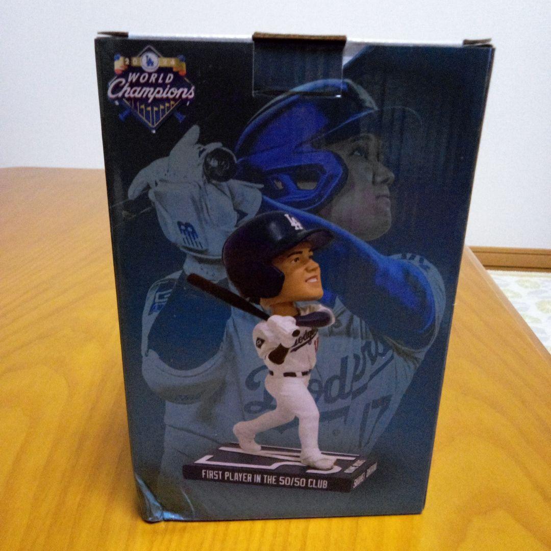 大谷翔平50-50記念ボブルヘッド 8/27配布　LAバッグ付き