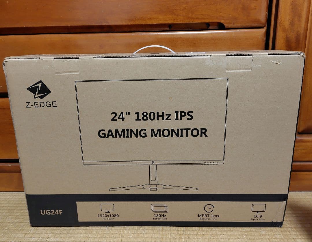 Z-EDGE UG24F ゲーミングモニター 180Hz 24インチ FHD