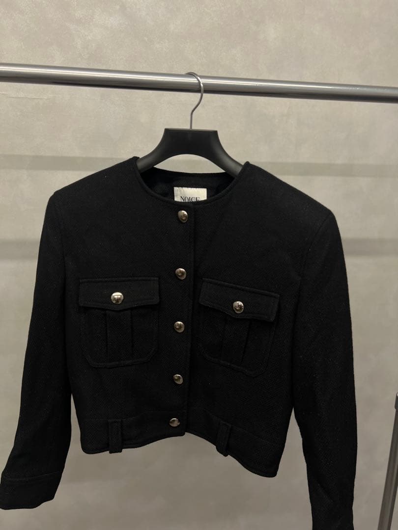 【新品未使用】韓国NOICE ノーカラージャケット