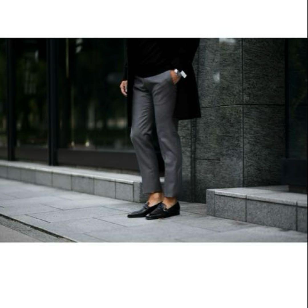 INCOTEX × BEAMSF別注 フランネルスラックスパンツ スリムフィット