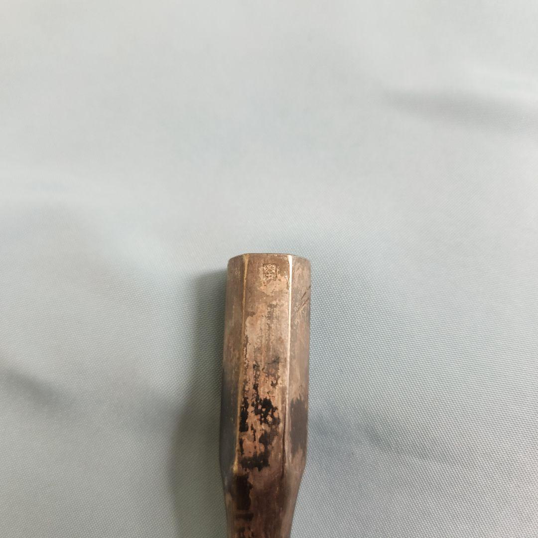 【純銀】煙管 煙草入れ 煙管入れ 刻印 【33.59g】