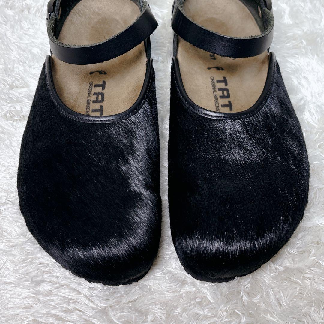 希少 TATAMI ビルケンシュトック ヘッセン ハラコ 37 クロッグサンダル