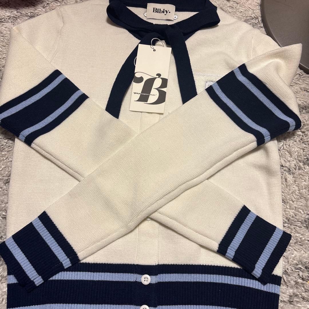 ビビィ タイカーディガン B. CLUB TIE CARDIGAN bibiy.