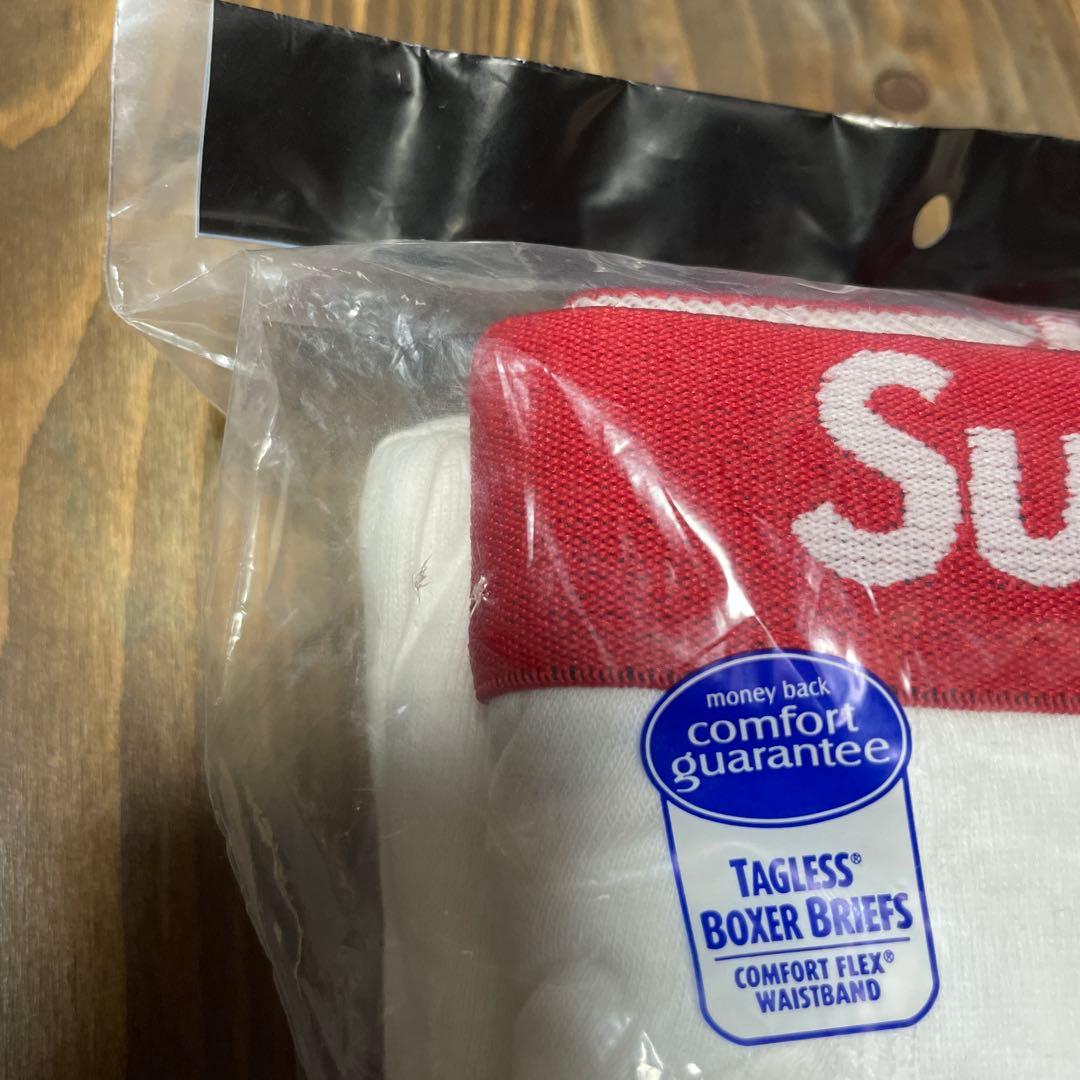 Supreme ボクサーパンツ 未開封　4枚セット　M　6666円にお値下げ可能