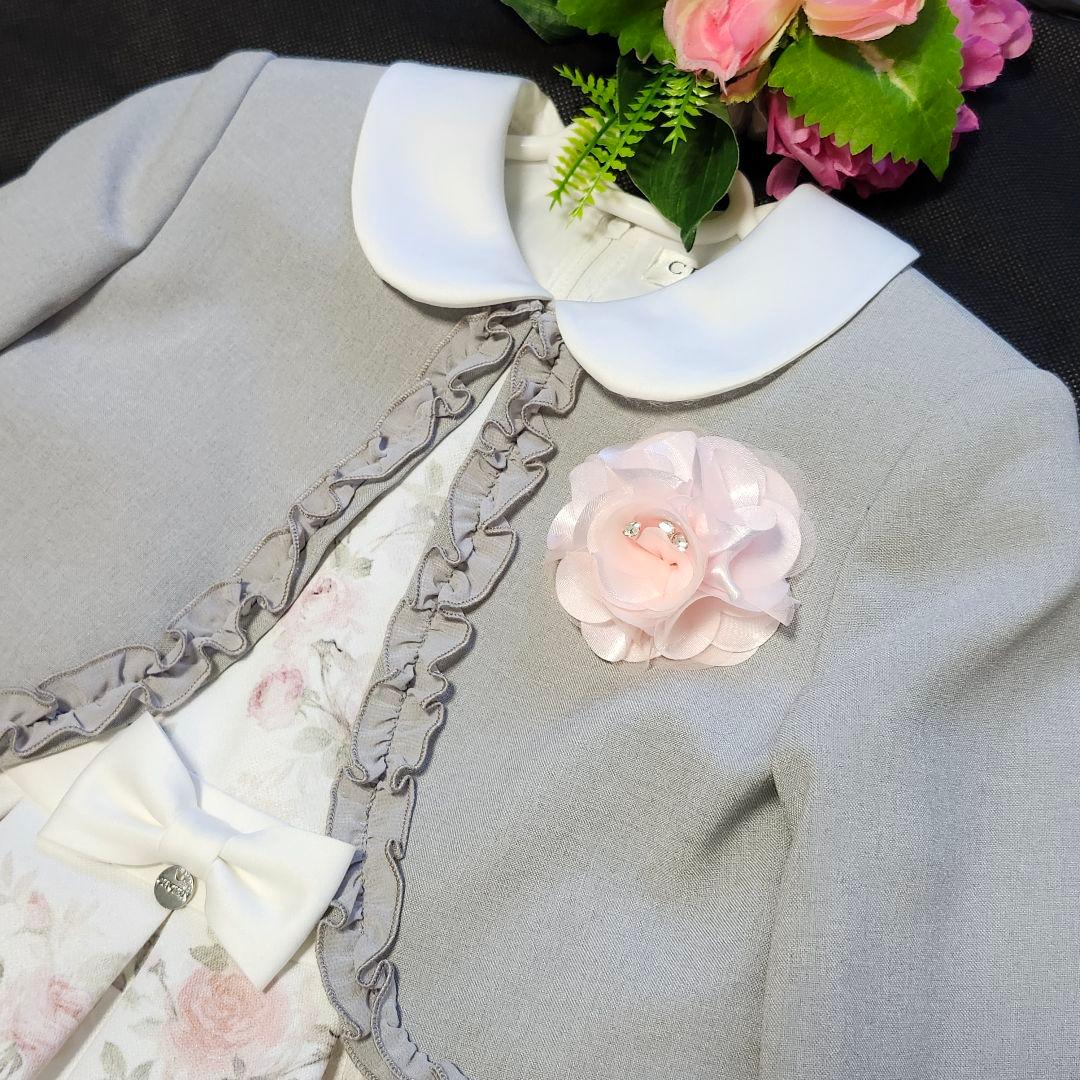 ショパン　ワンピースセットアップ　セレモニー　卒園　入学　3点セット　120