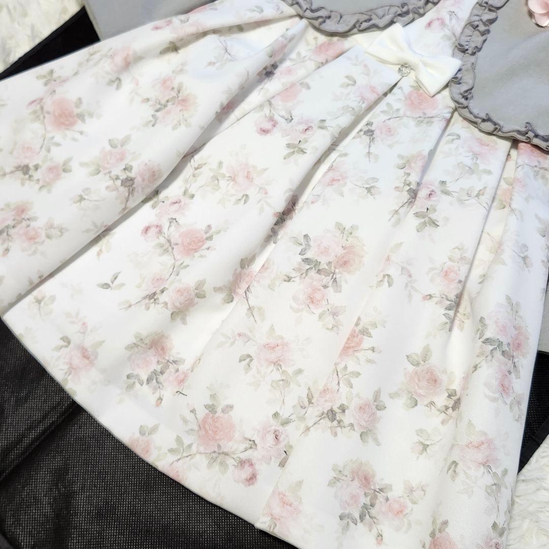 ショパン　ワンピースセットアップ　セレモニー　卒園　入学　3点セット　120