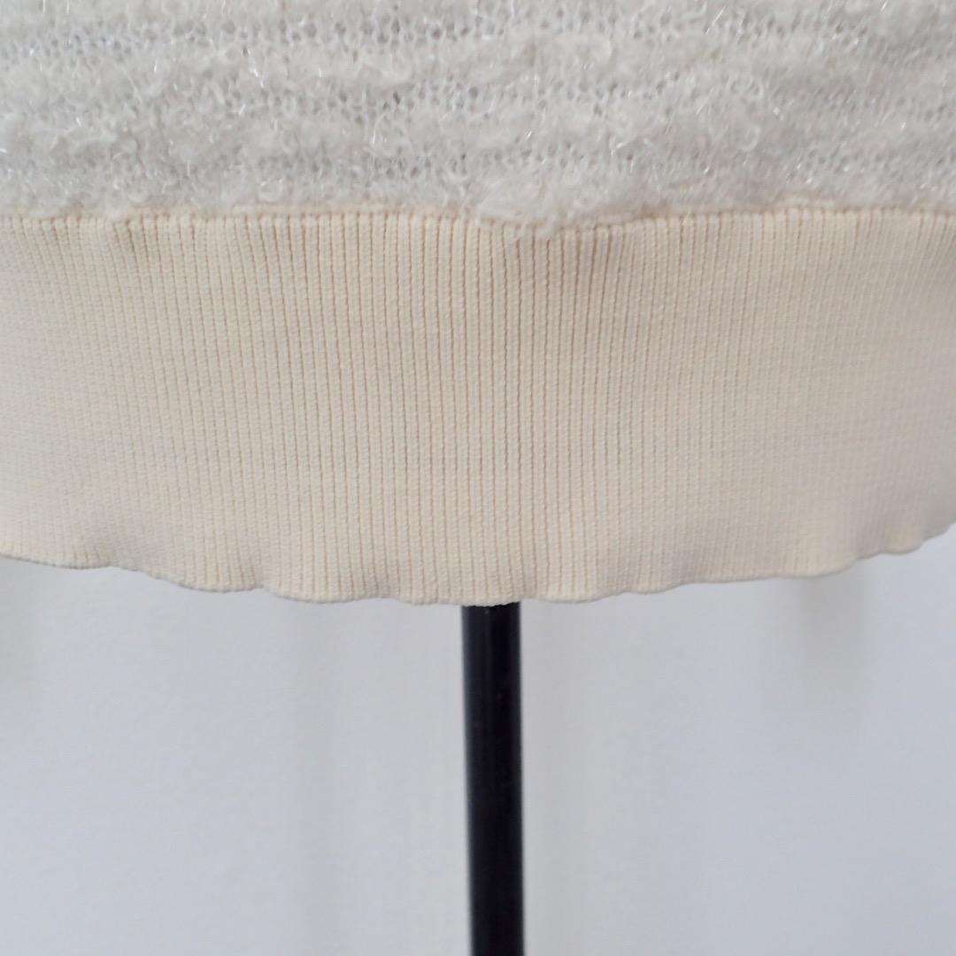 セントアンドリュース　ファンシークルーネックニットプルオーバー　サイズL