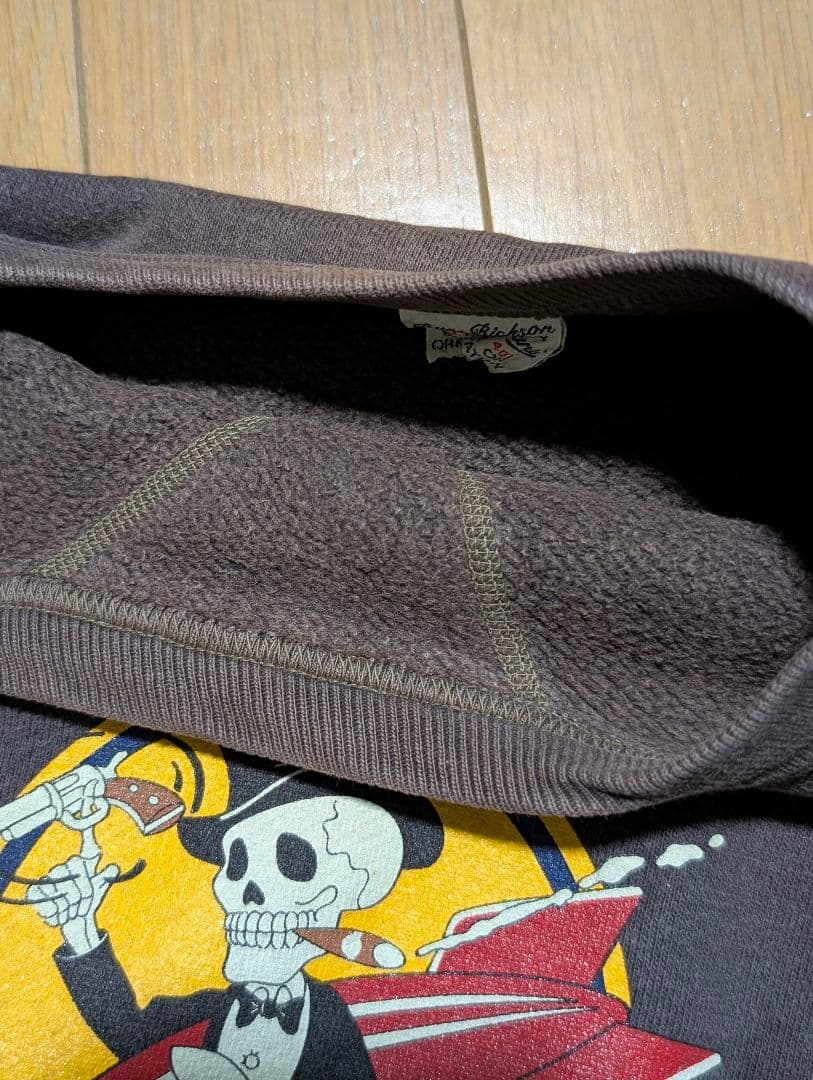 バズリクソンズ スウェット 85ts BOMB.SQ.