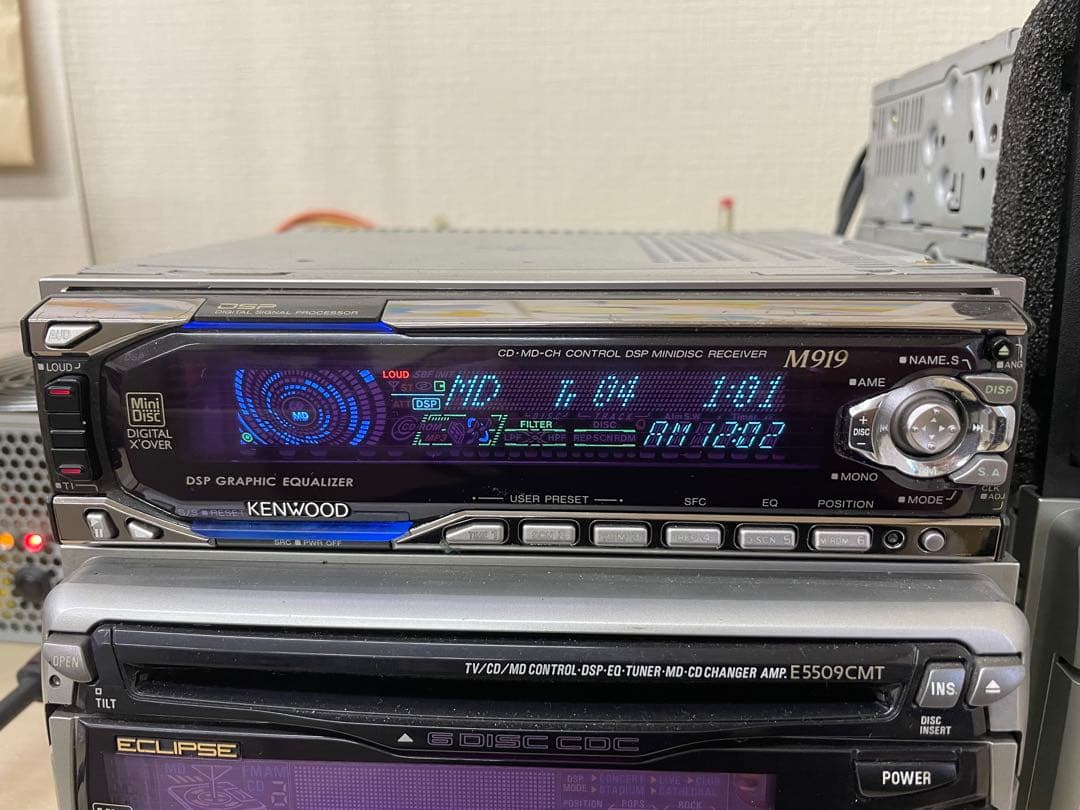 ケンウッド KENWOOD M919 ヘッドユニット MD 極力当日発送します