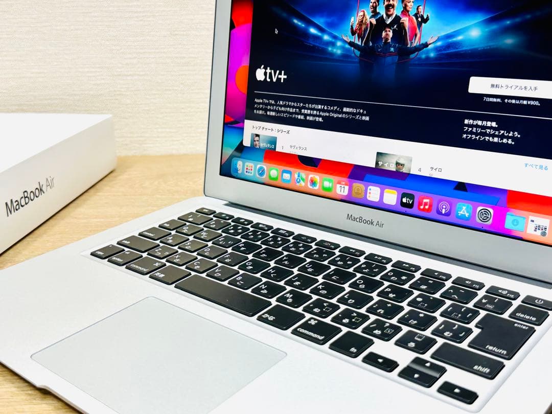 MacBook Air 13インチ美品 【MacOS 2022年】Office