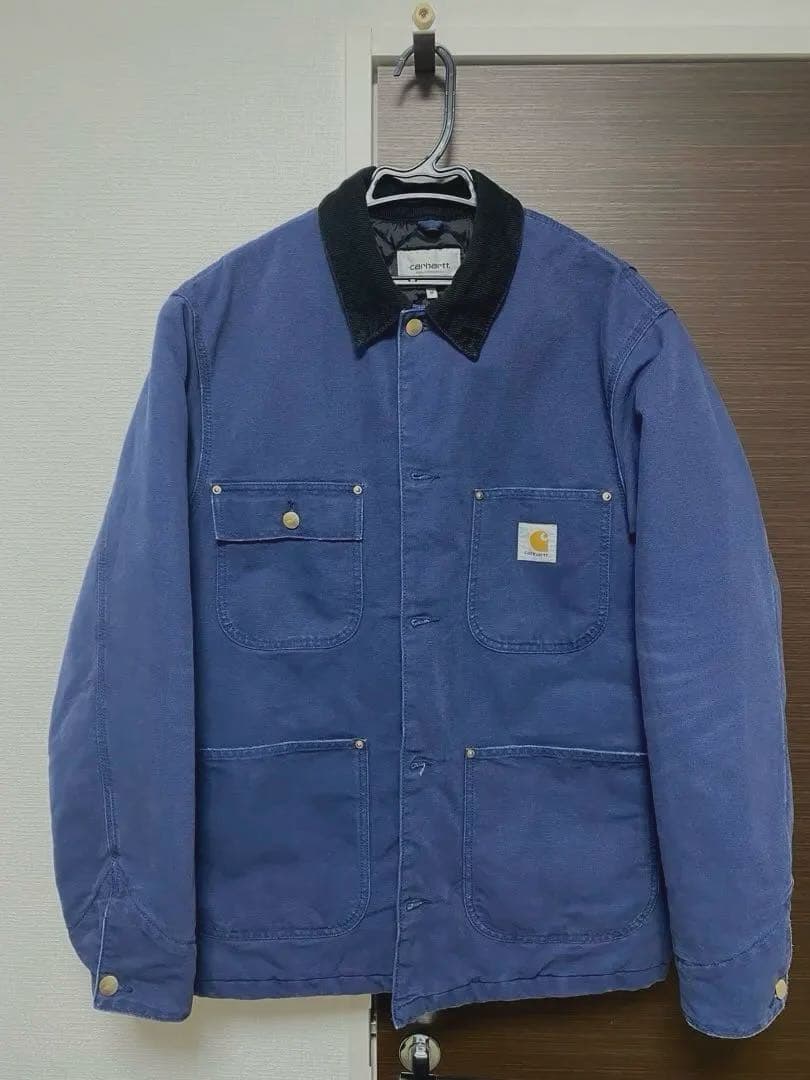 Carhartt wip chorecoat og ネイビー チョアコート M