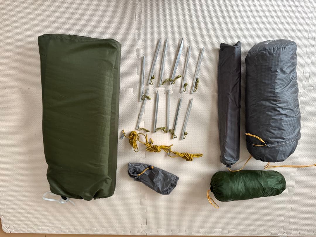 mont-bell ステラリッジ2 新型　吊り下げ式