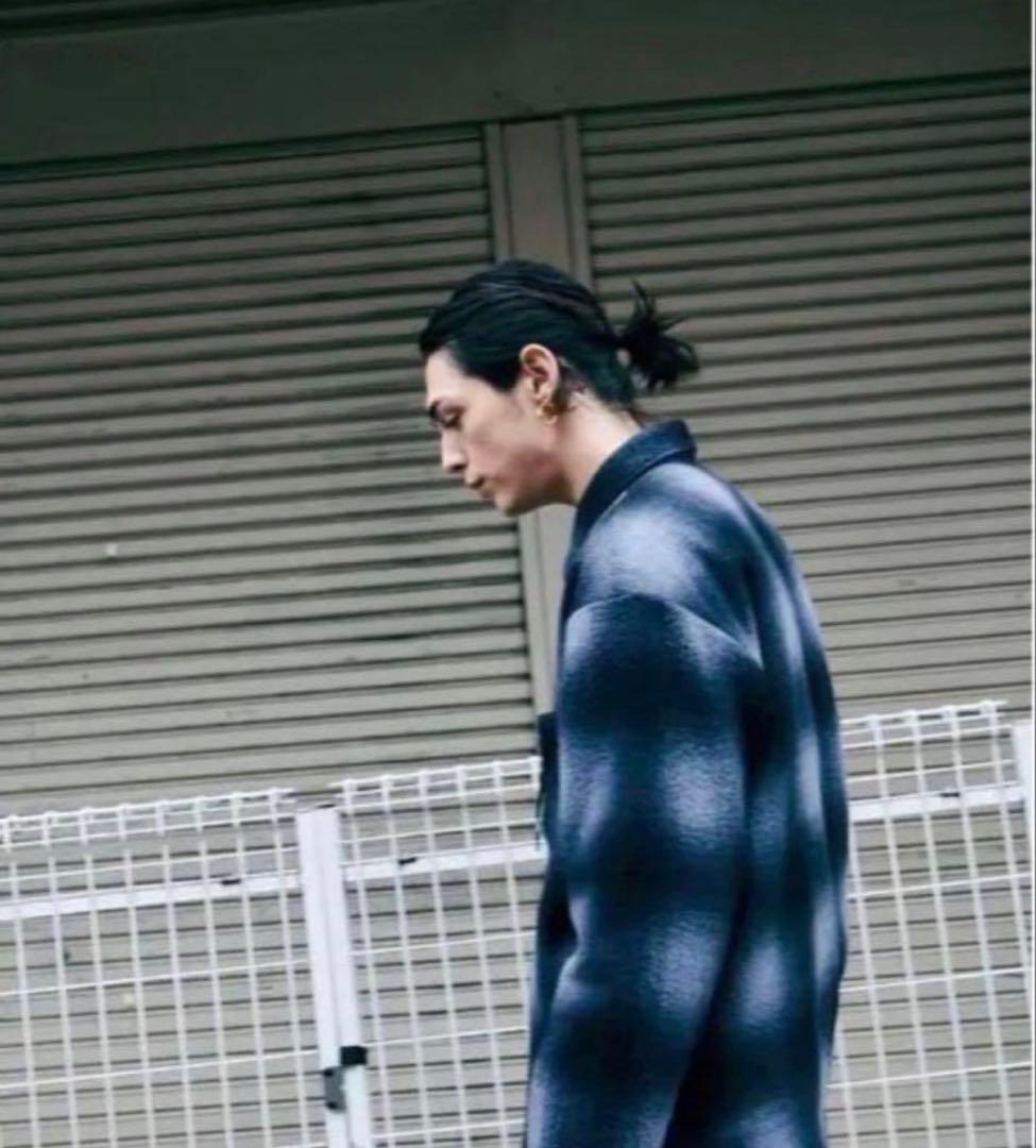 【*y様 Supreme shadow plaid fleece shirt B