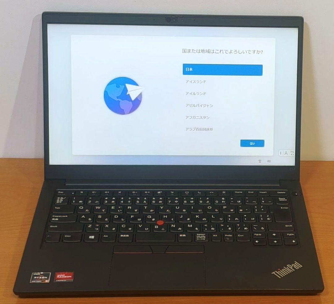 Windowsノート本体 Thinkpad E14 Gen3 AMD Ryzen5 5500u 16GB