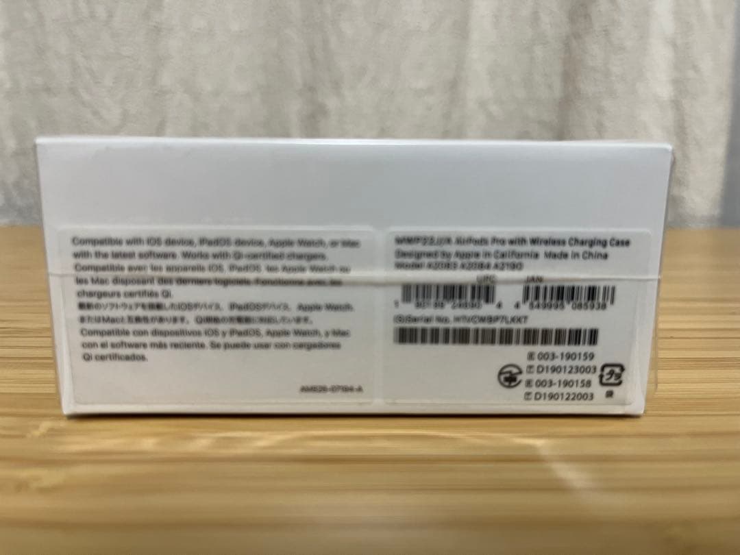 【美品】AirPods Pro 第1世代 ※完動品・付属品未使用