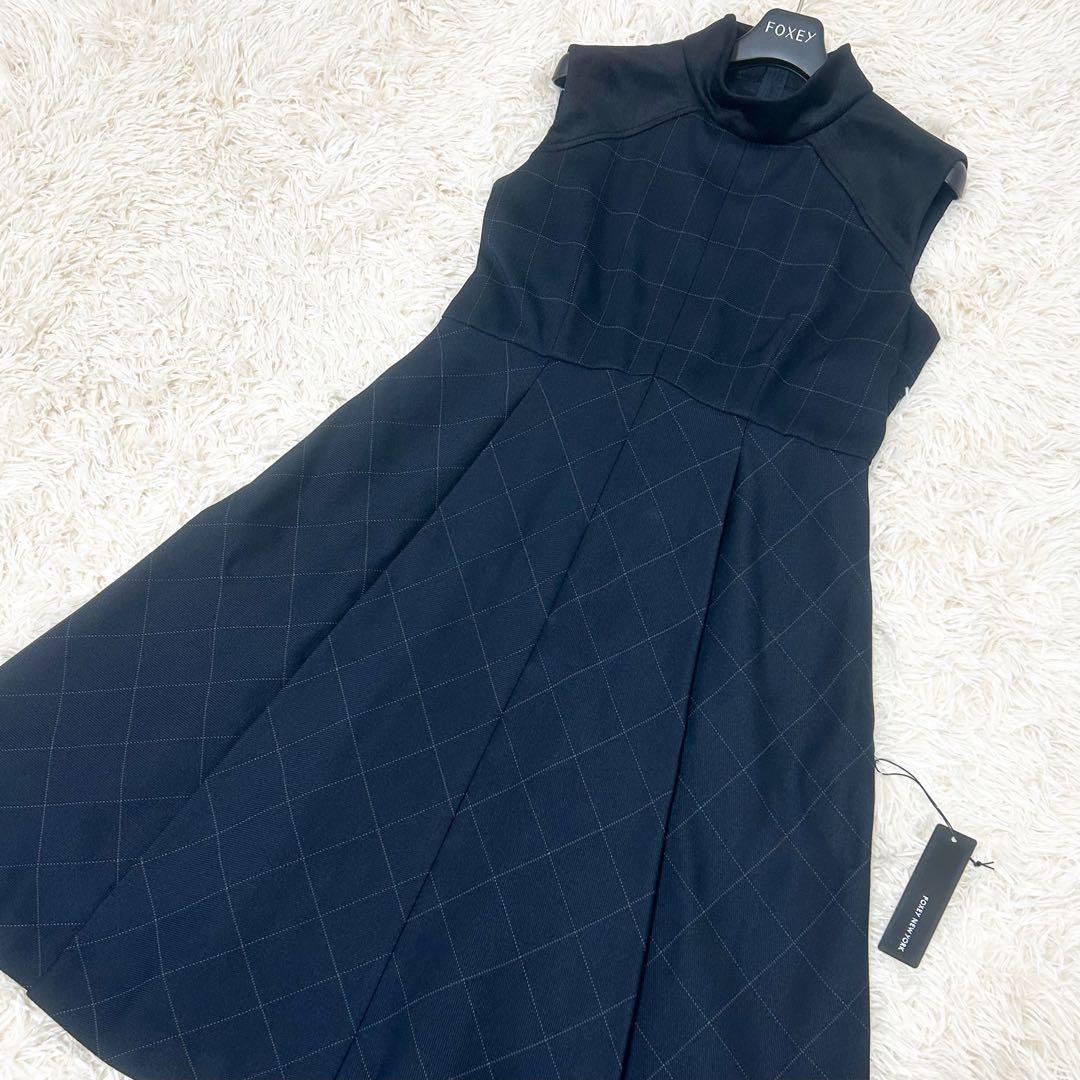 新品タグ付き✨希少◇日本製 FOXEY フォクシー ワンピース Aライン 42