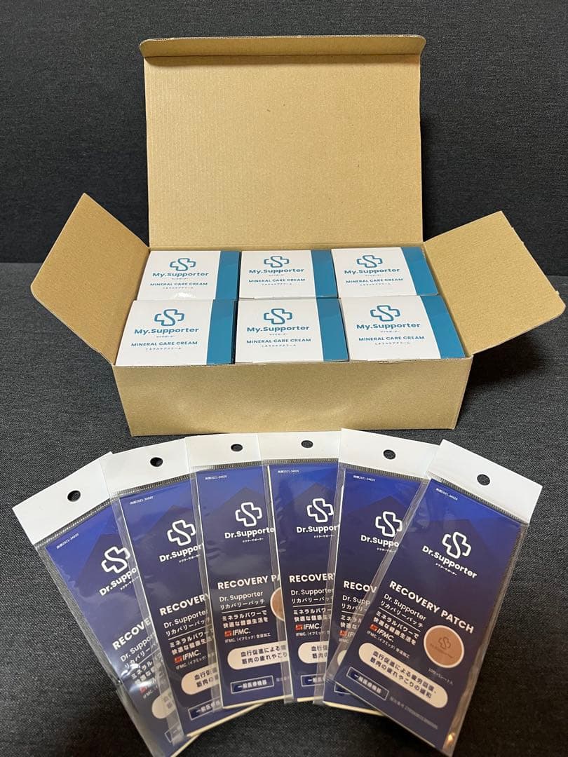 【My.Supporter】イフミッククリーム6個 & リカバリパッチ6個セット
