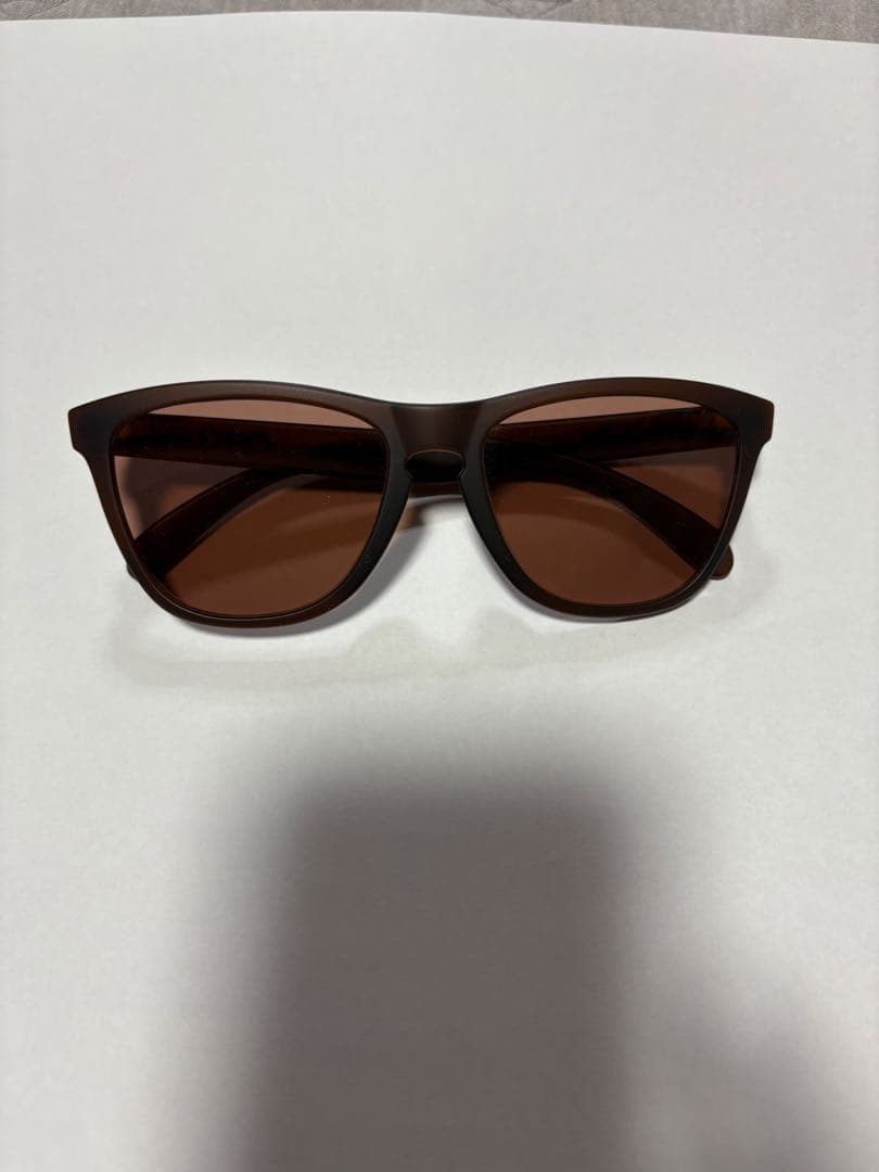 OAKLEY フロッグスキンズ　ブラウン　レンズ交換しています　元レンズ有り