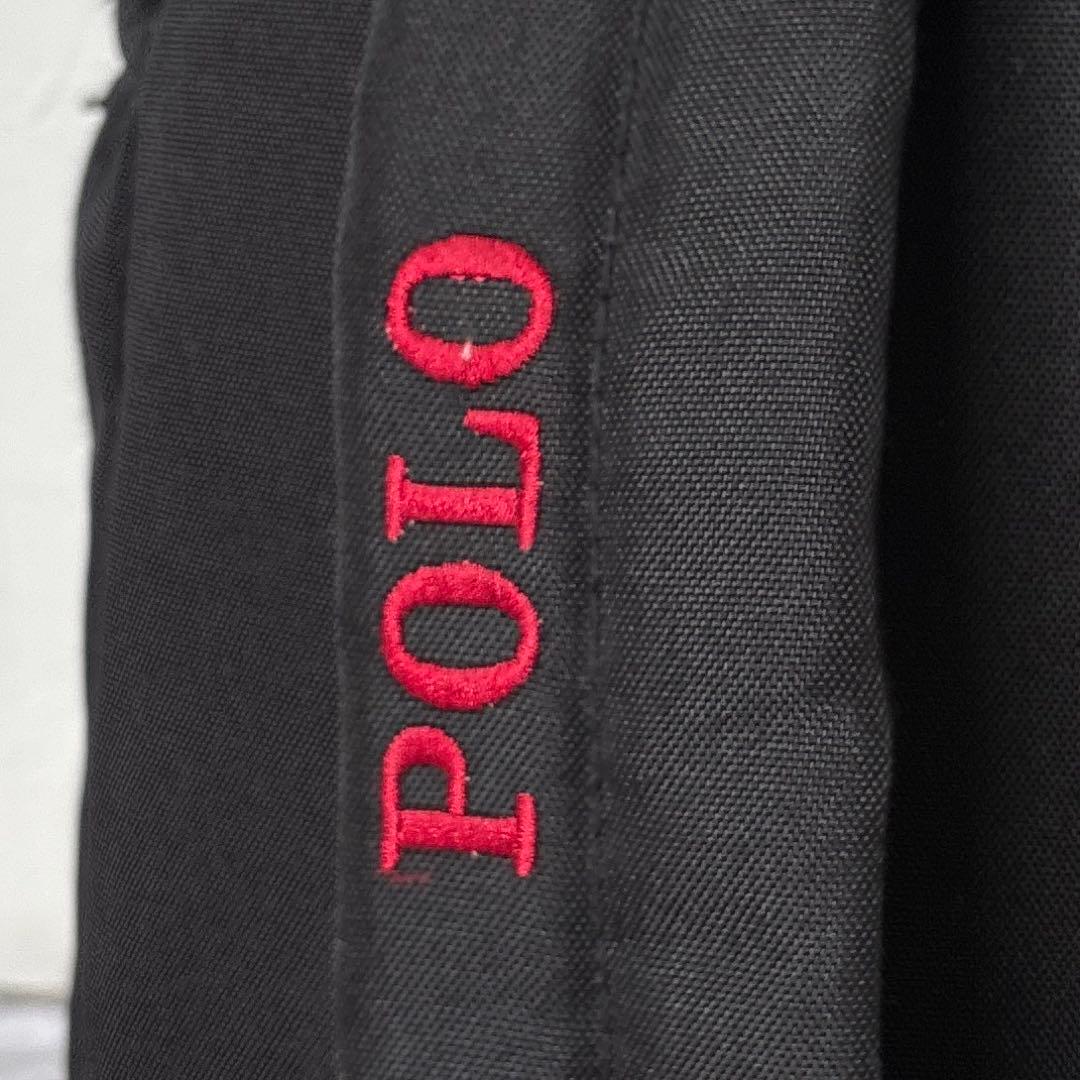 美品☆【ポロラルフローレン】ポニー　ブラック　バックパック　リュック　y2k