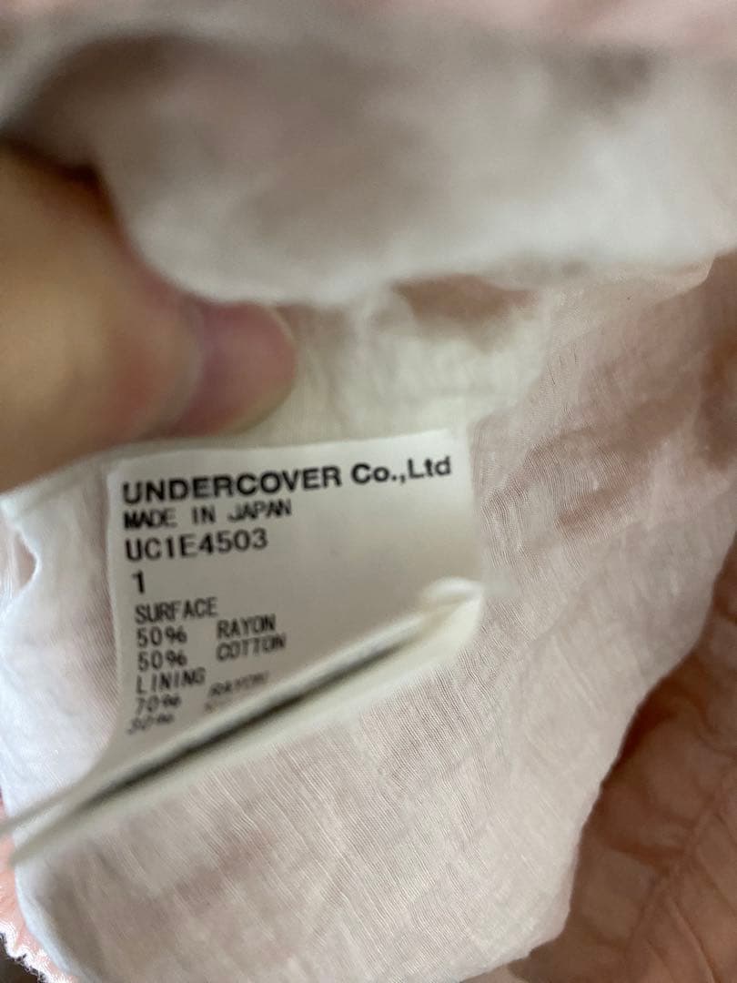 UNDERCOVER UC1E4503 サイズ1