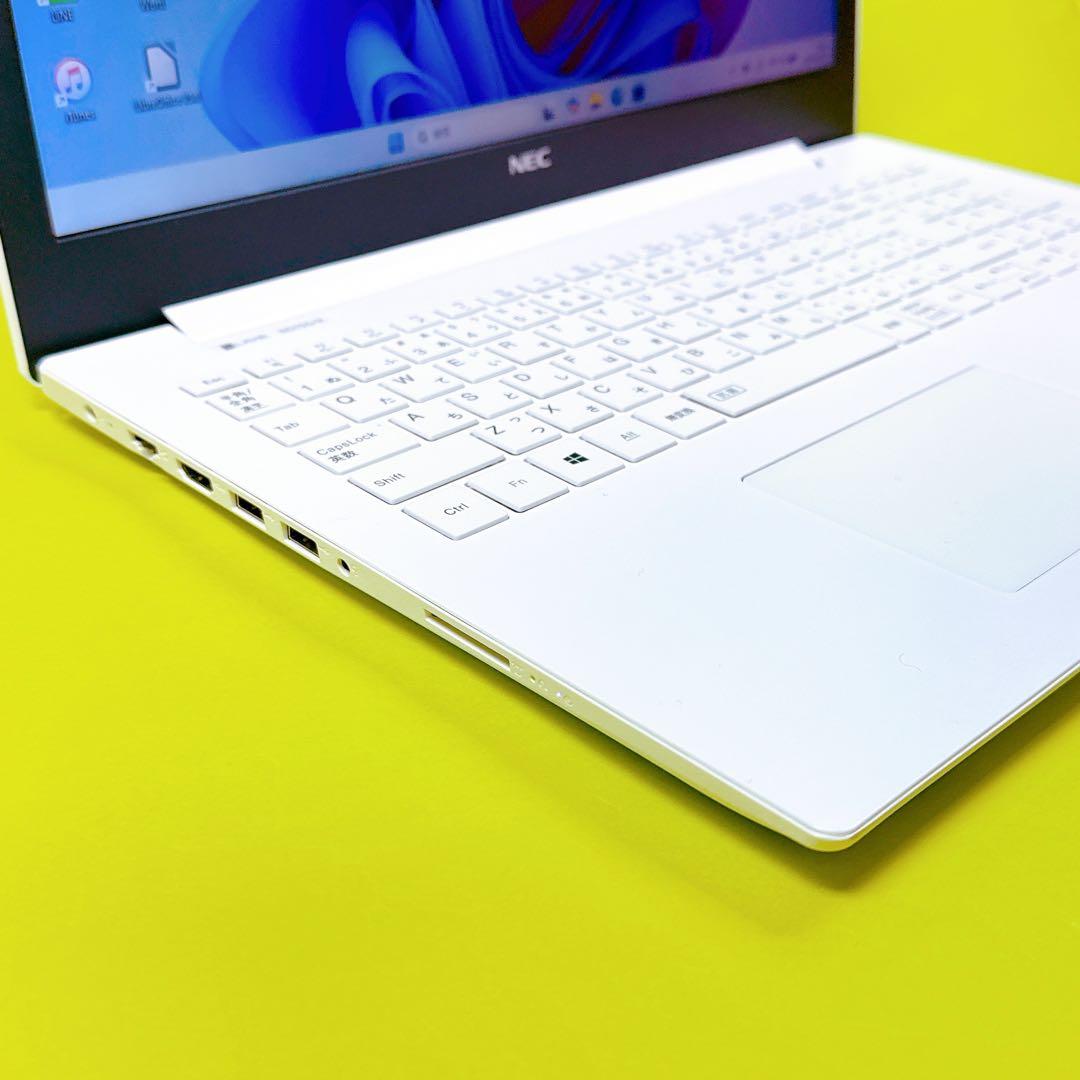 最新オフィス2024⭐️爆速SSD windows11 ノートパソコン カメラ薄型