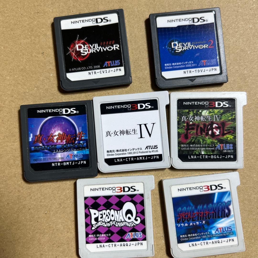 最終値下げ！女神転生シリーズソフト7本セット