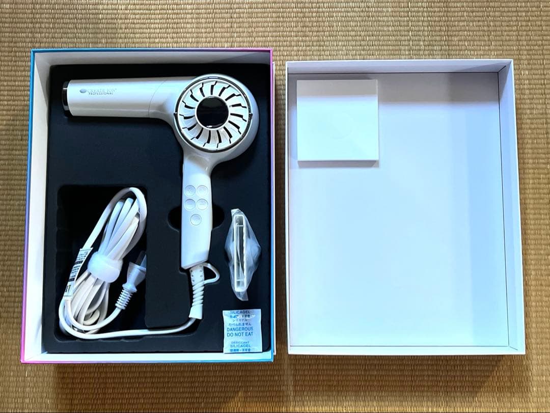 クレイツイオン エレメア ドライ マルチステージ ホワイト ヘアドライヤー