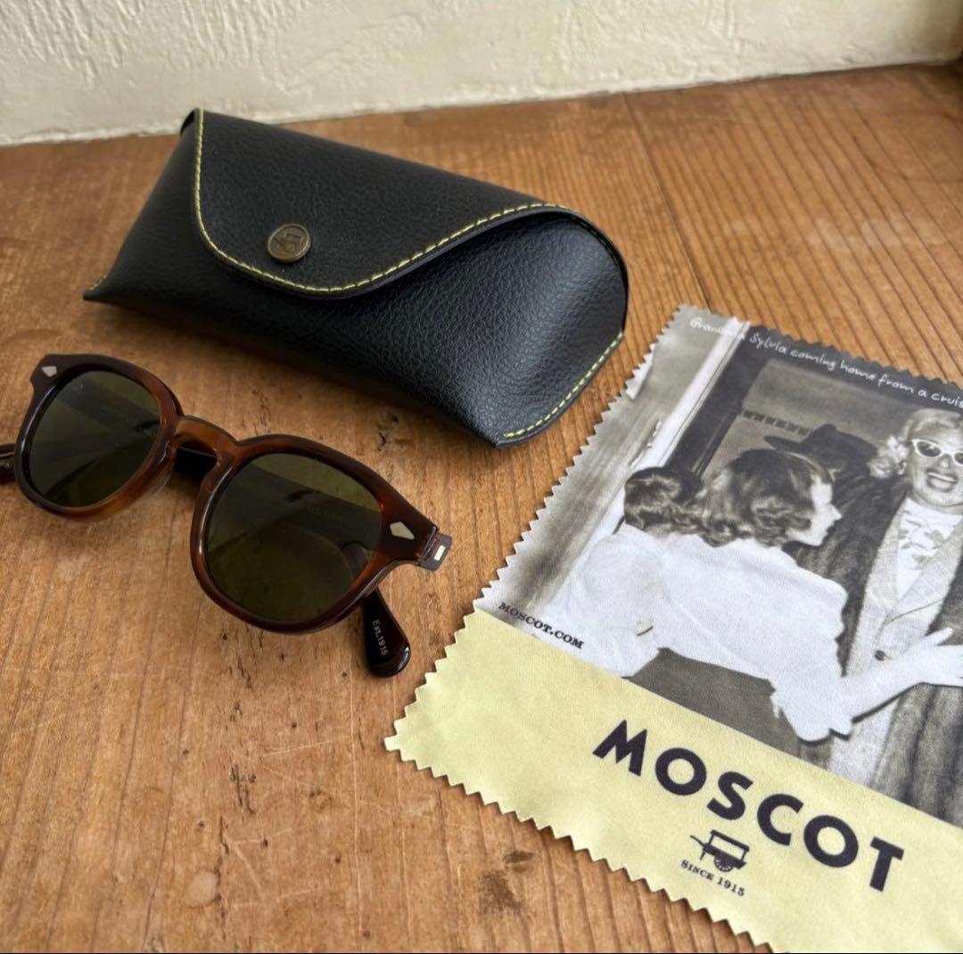 MOSCOT LEMTOSH レムトッシュ サングラス 46 Tobacco