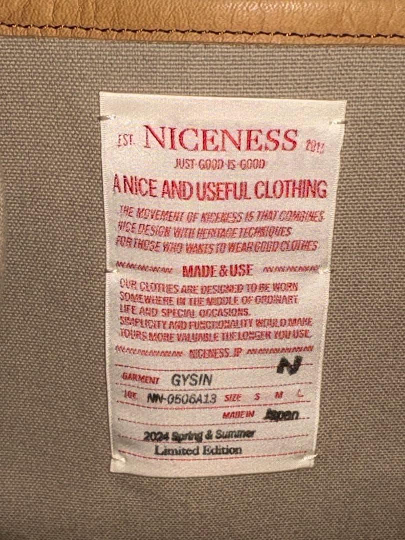 NICENESS GYSIN スモールダッフルバッグ ストライプ マルチカラー