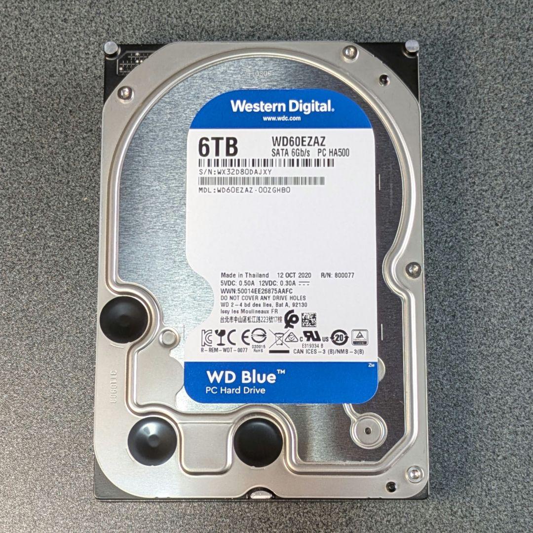 3.5インチ HDD 2個セット 6TB+2TB