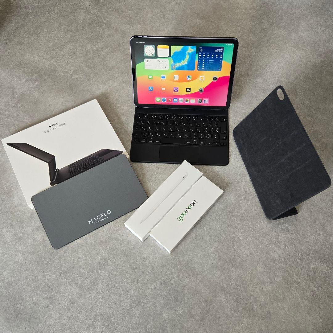 iPad air 第5世代 64gb cellular パープル 付属品多数