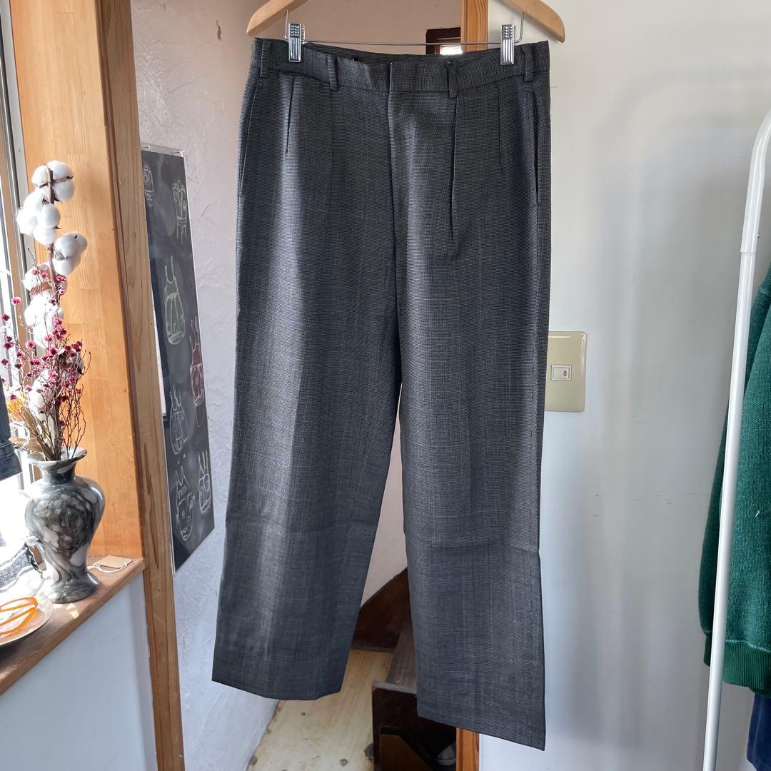 80s ラルフローレン チェック スラックス