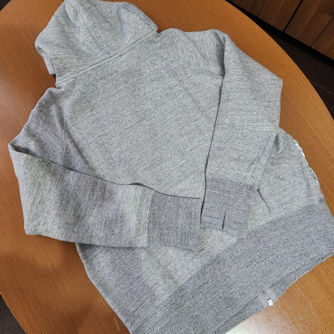 Le pivot リサイクル裏毛起毛ZIPパーカー M 杢グレー