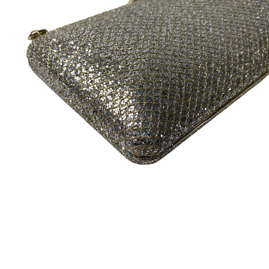 美品 ジミーチュウ JIMMY CHOO パーティバッグ ショルダーバッグ.