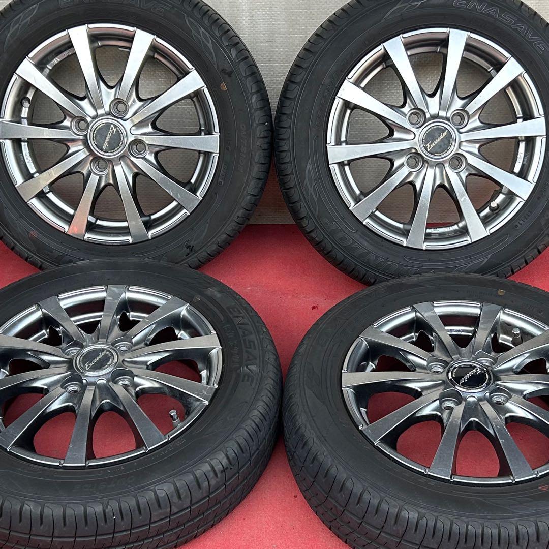 EXCEEDER社外ホイール13インチ×4.00B＋43 PCD100/4穴