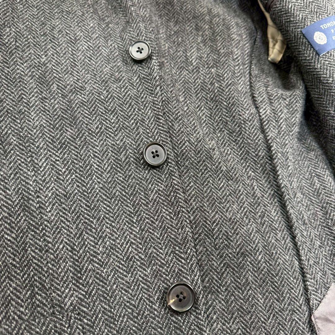 極美品✨トゥモローランドピルグリム ヘリンボーン テーラード ツイード 44 S