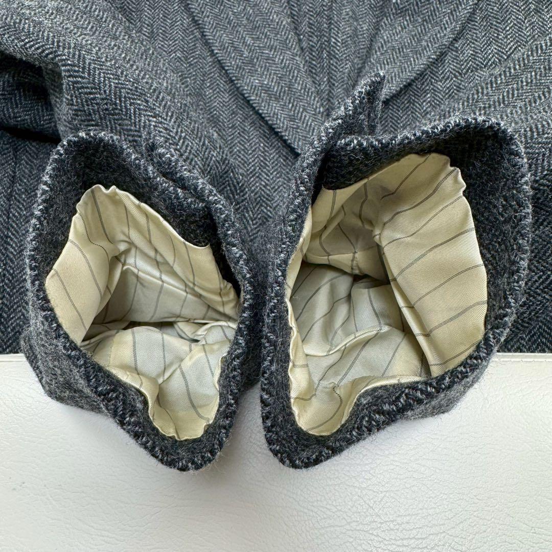 極美品✨トゥモローランドピルグリム ヘリンボーン テーラード ツイード 44 S