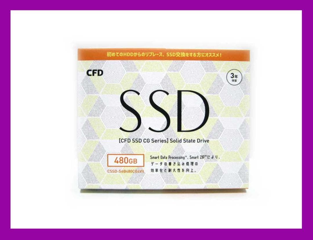新品 CFD 480GB 2.5インチ SSD CG4VX